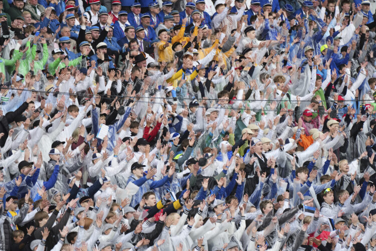 Thousands of voices unite in song at  traditional choir  festival celebrating Estonia’s culture